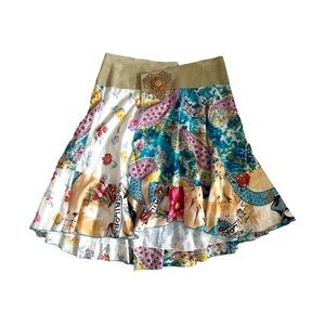 Stiletto Y2K Graphic Print Skirt